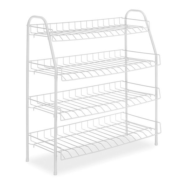 Whitmor 4 best sale tier shoe rack