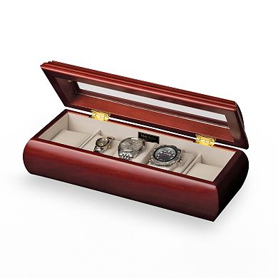 Mele Designs Arlo Wood Watch Box in Cherry