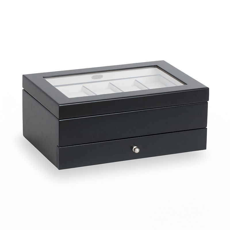 Mele Designs Hanley Wood Watch Box in Java, Brown