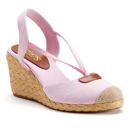 chaps espadrille wedge shoes