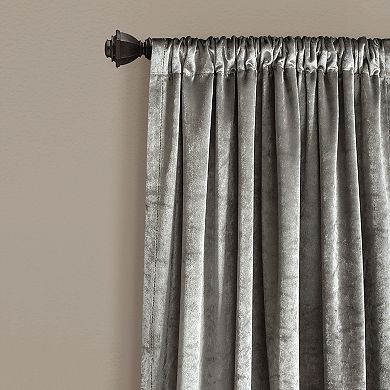 Lush Decor 2-pack Velvet Dream Window Curtains - 40" x 84"