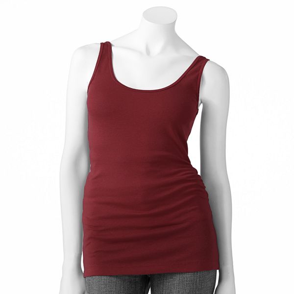 L'Appartement Botanical Tank Top ボルドー Apt. 9® Essential Tank - Women's