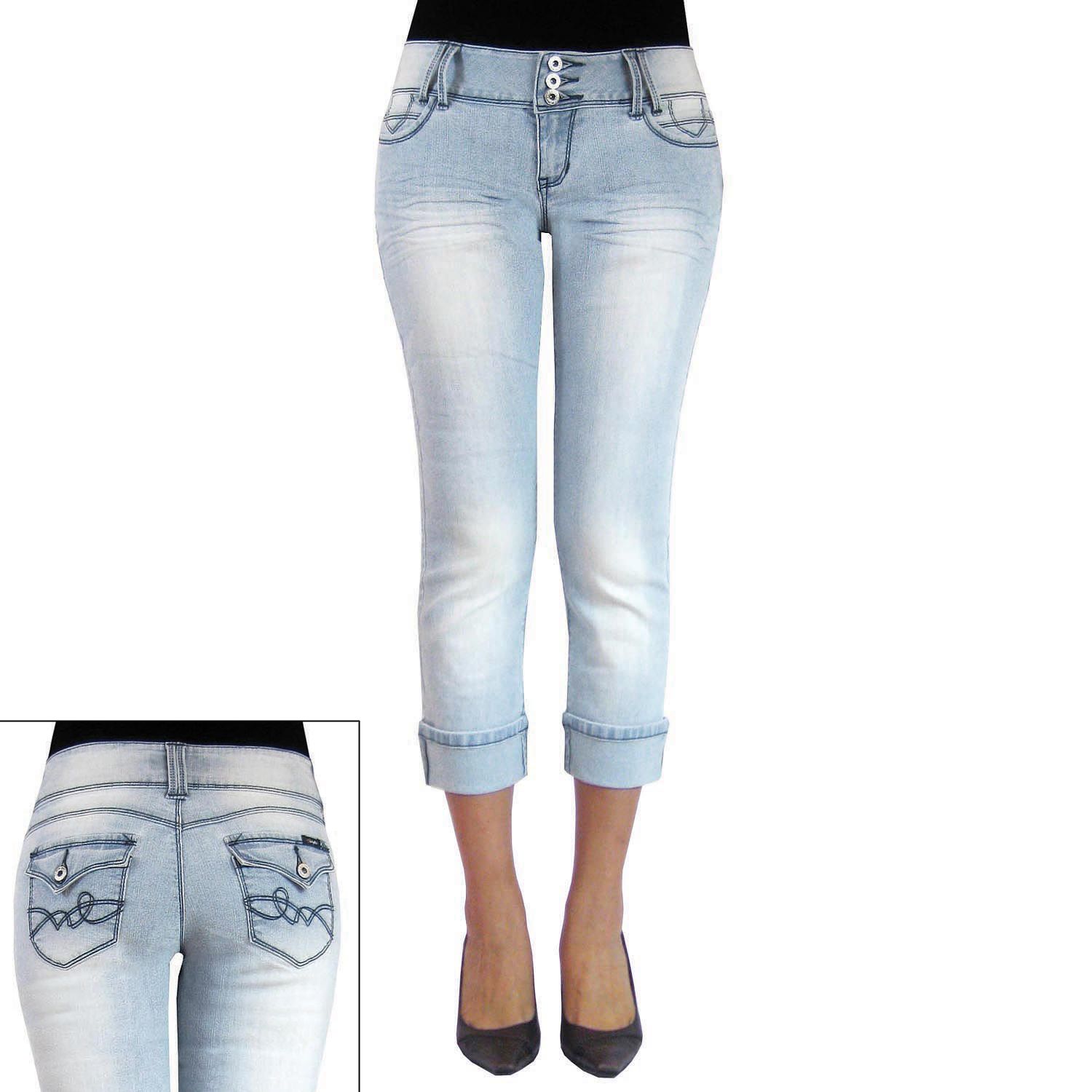 kohls jean capris