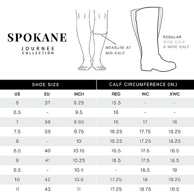 Journee Spokane Women's Knee-High Boots