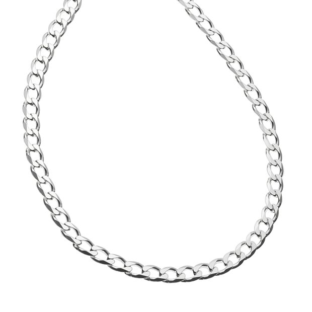 Kohls mens hot sale silver necklace