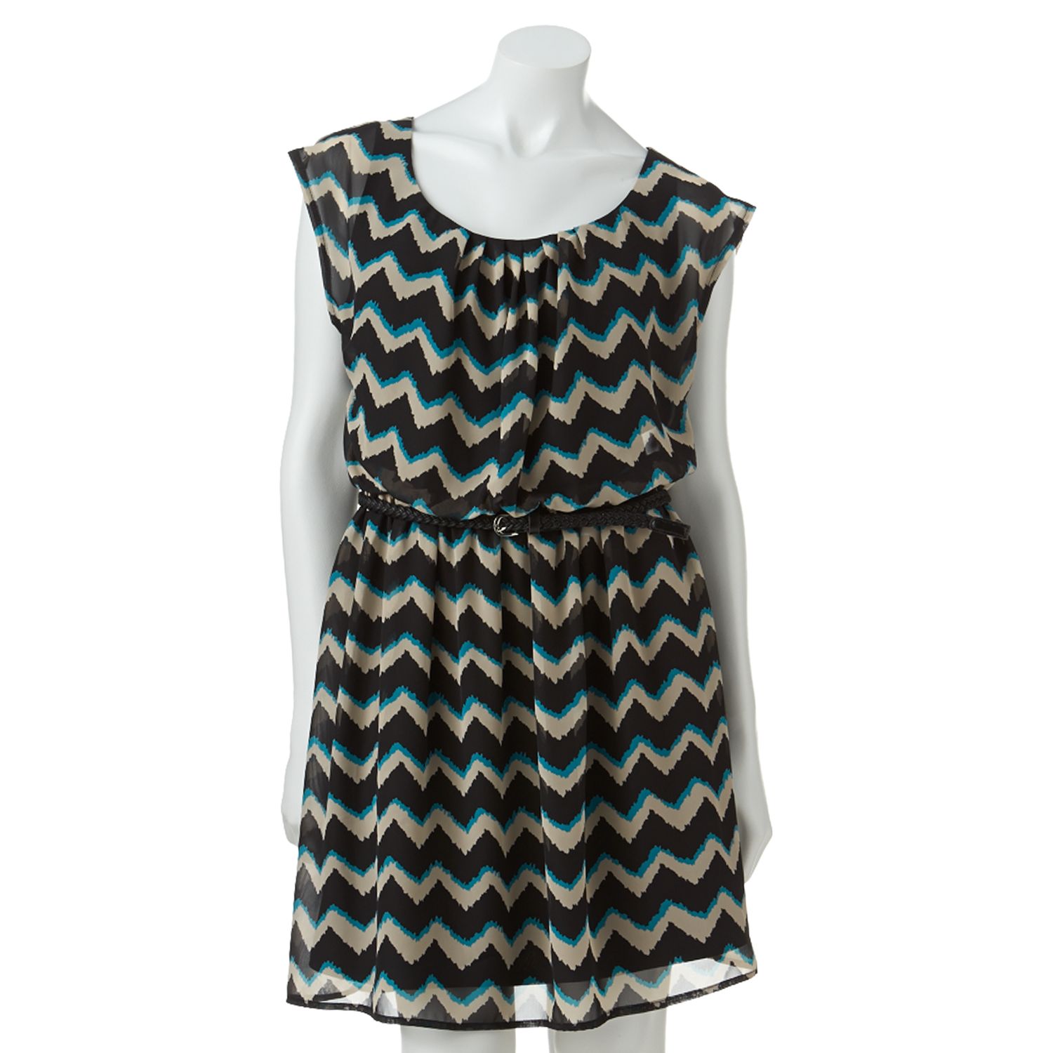 kohls teal dress