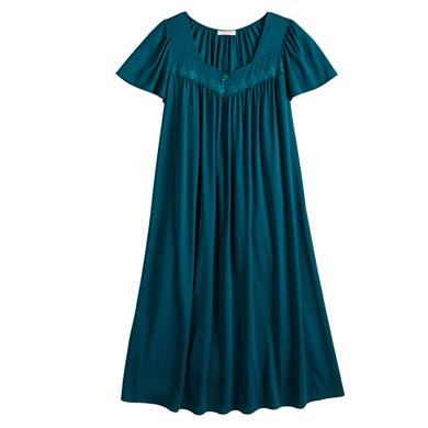 Women's Miss Elaine Essentials Long Tricot Nightgown