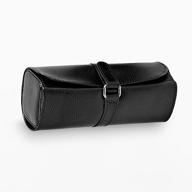 Bey-Berk Leather Jewelry Roll