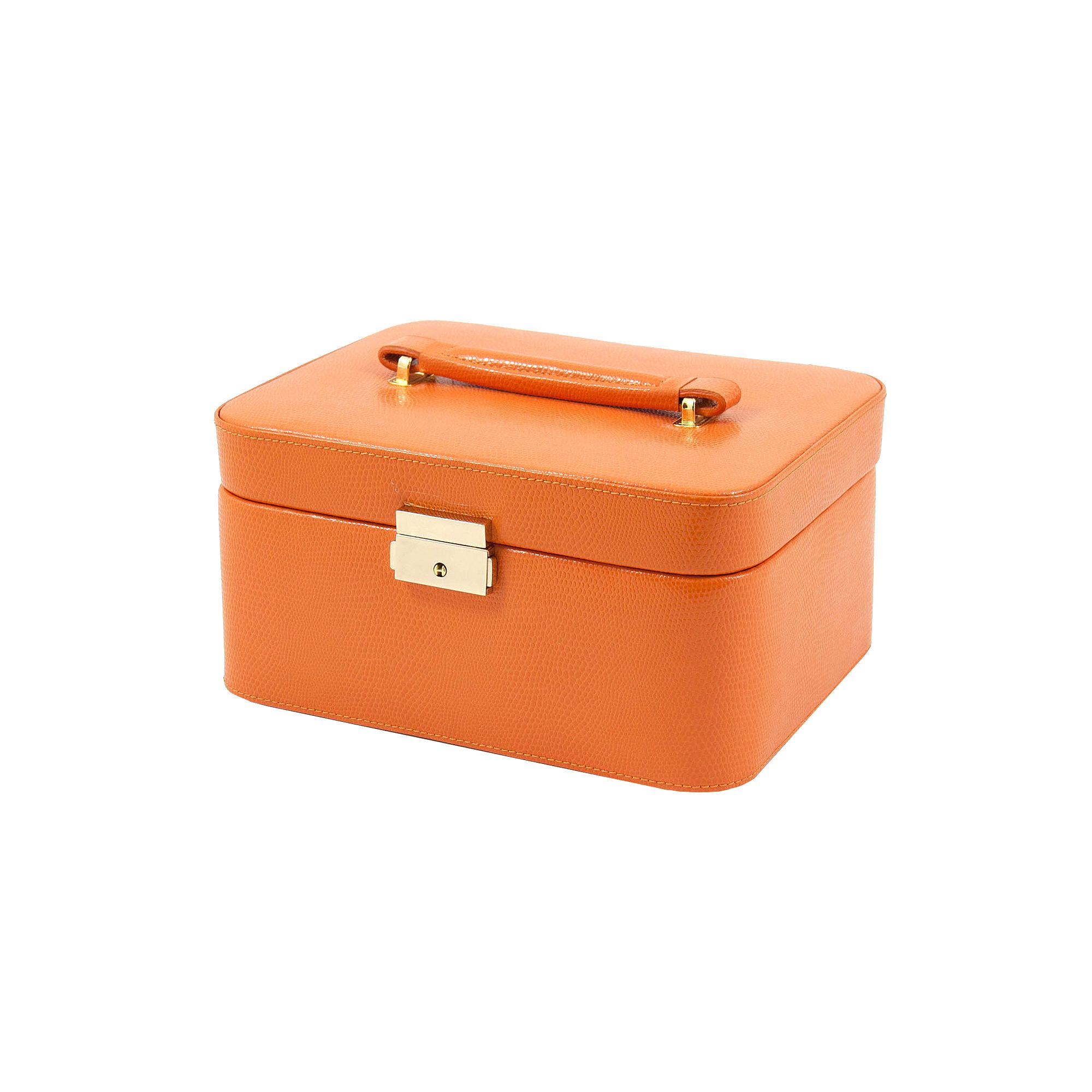 Bey-Berk Lizard Leather Jewelry Box, Valet & Travel Case Set, Womens, Oran