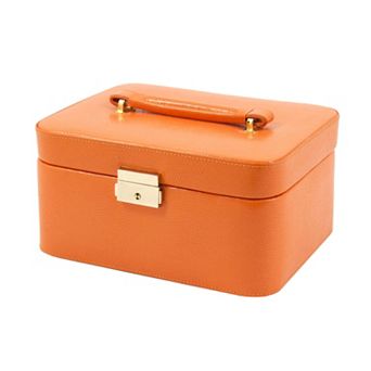 Bey-Berk Lizard Leather Jewelry Box, Valet & Travel Case Set