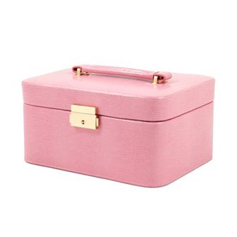 Bey-Berk Lizard Leather Jewelry Box, Valet & Travel Case Set