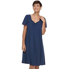 women's miss elaine essentials pajamas long tricot nightgown