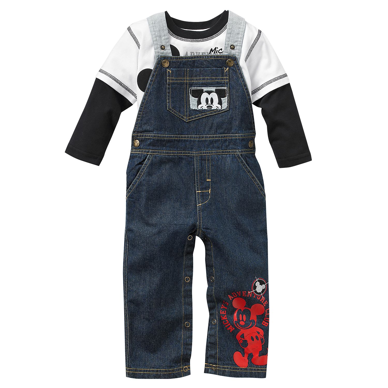mickey mouse overalls baby