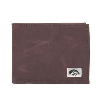 Iowa Hawkeyes Leather Bifold Wallet