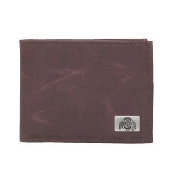 Ohio State Buckeyes Leather Bifold Wallet