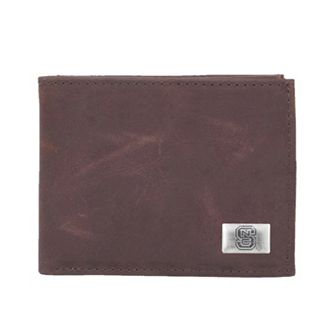 North Carolina State Wolfpack Leather Bifold Wallet
