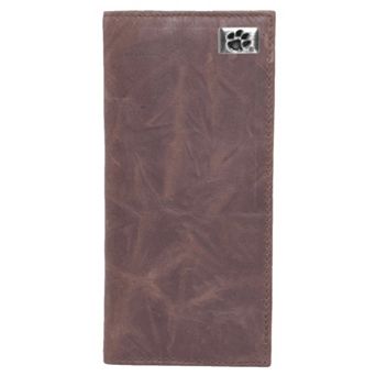 Clemson Tigers Leather Secretary Wallet