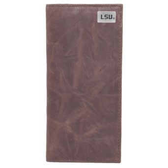 LSU Tigers Leather Secretary Wallet