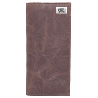 North Carolina Tar Heels Leather Secretary Wallet