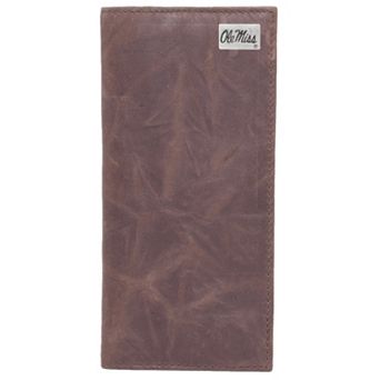 Ole Miss Rebels Leather Secretary Wallet