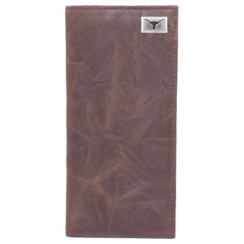 Texas Longhorns Leather Secretary Wallet