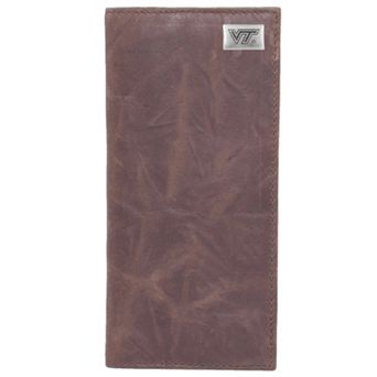 Virginia Tech Hokies Leather Secretary Wallet