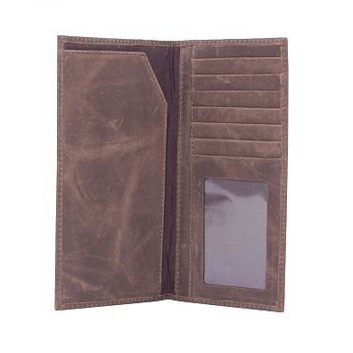 Virginia Tech Hokies Leather Secretary Wallet