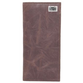 West Virginia Mountaineers Leather Secretary Wallet