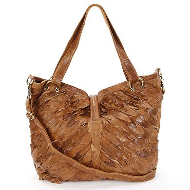 AmeriLeather Sana Leather Convertible Tote