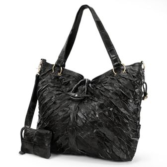 AmeriLeather Sana Leather Convertible Tote