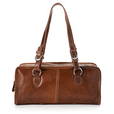 AmeriLeather Classy Leather Satchel