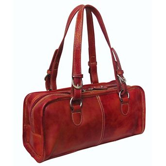 AmeriLeather Classy Leather Satchel