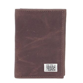 Kentucky Wildcats Leather Trifold Wallet