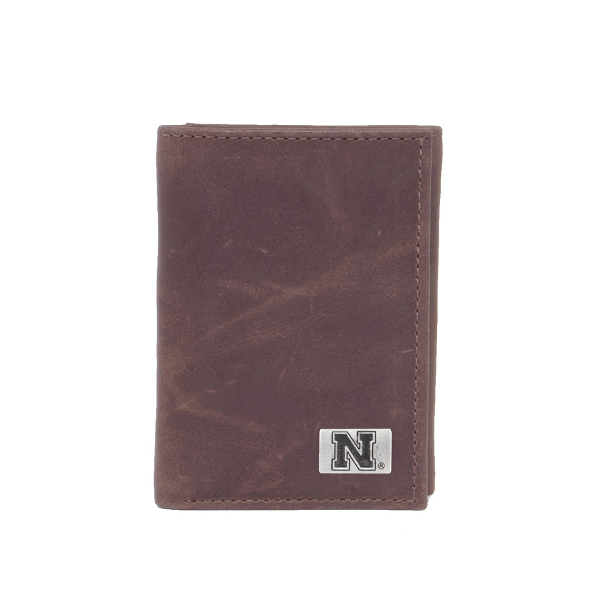 Nebraska Cornhuskers Leather Trifold Wallet, Team