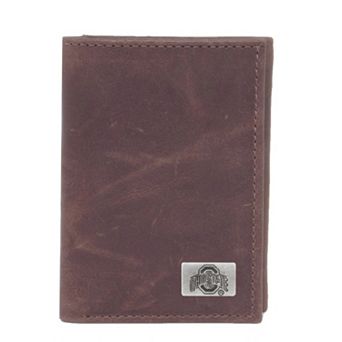 Ohio State Buckeyes Leather Trifold Wallet