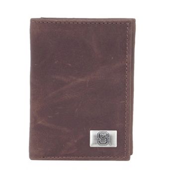 North Carolina State Wolfpack Leather Trifold Wallet