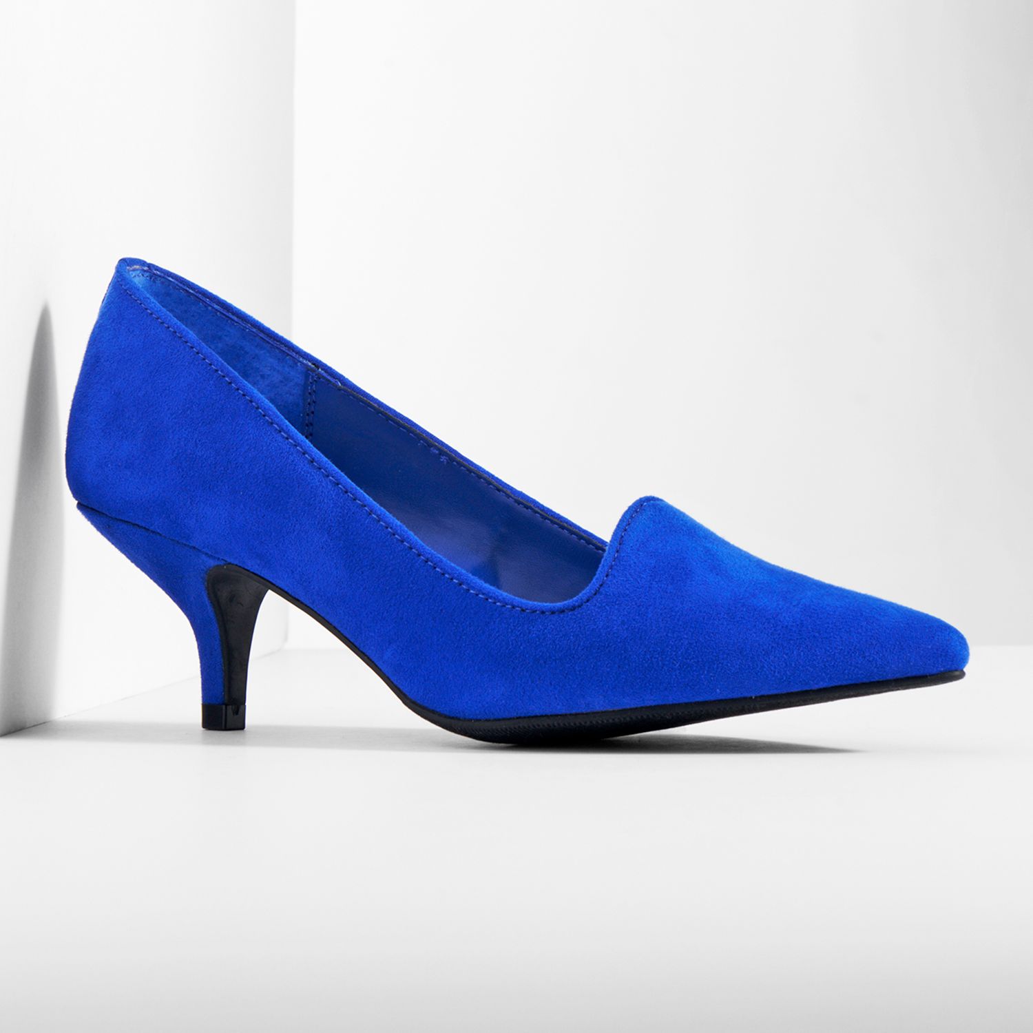 kohls blue heels