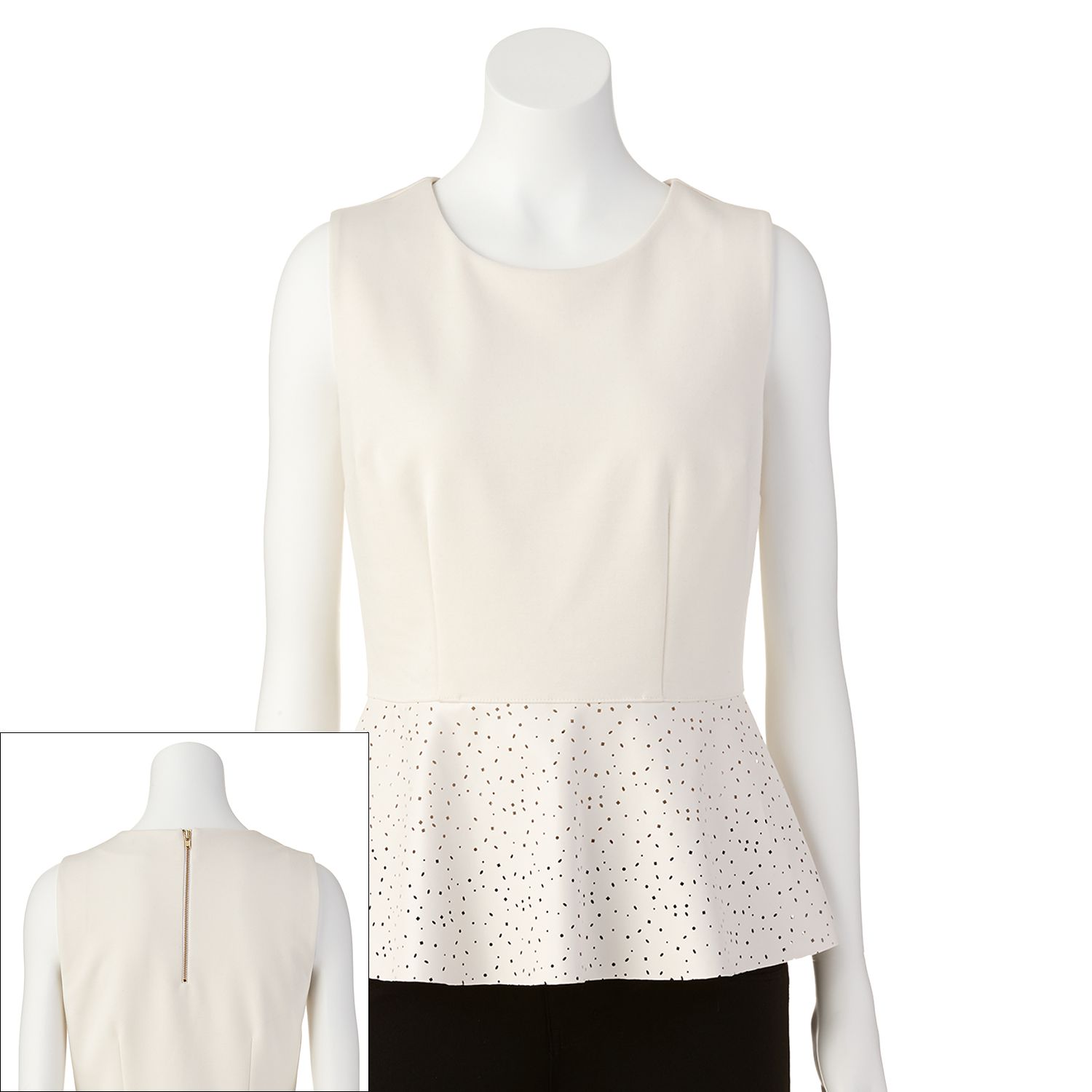 kohls peplum top