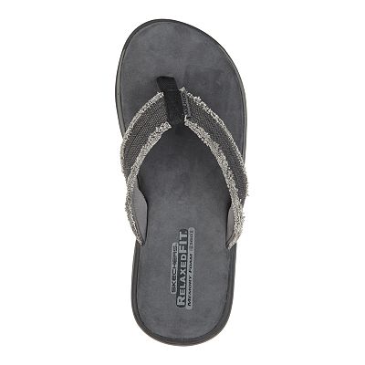 Skechers relaxed fit sandals with memory foam on sale