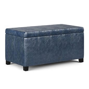 Simpli Home Dover Storage Ottoman Bench