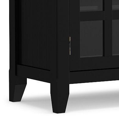 Simpli Home Acadian Brown TV Stand