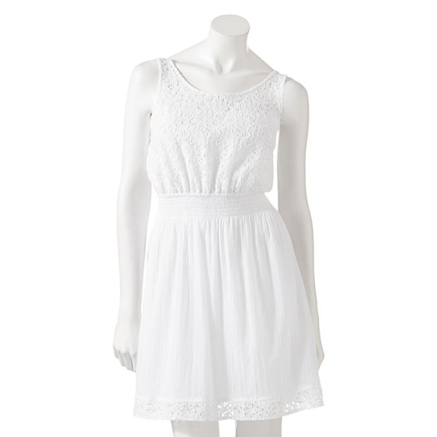 Kohls white dress on sale juniors