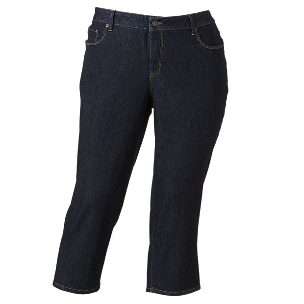 Plus Size Sonoma Goods For Life Denim Capris