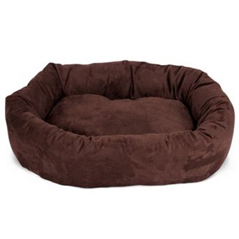 Majestic Pet Microsuede Bagel Pet Bed - 40'' x 29''