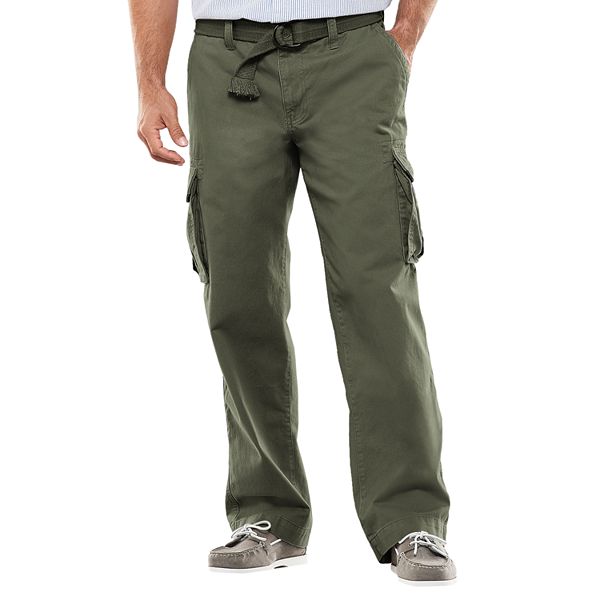 Men's Sonoma Goods For Life® Relaxed-Fit Slubbed Cargo Pants