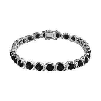 Sterling Silver Onyx Bracelet