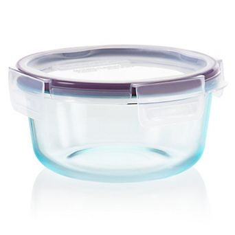 Snapware Total Solution Pyrex 4 cup Covered Round Container