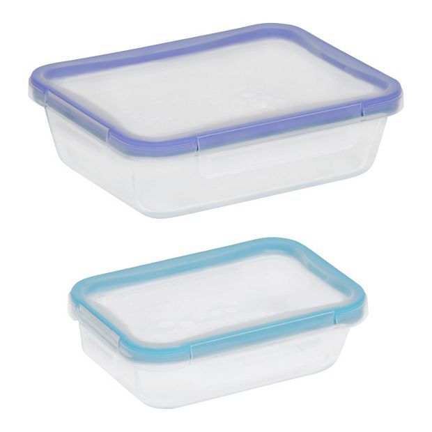 Snapware 6-Cup Total Solution Rectangle Food Storage Container,  Glass : Home & Kitchen