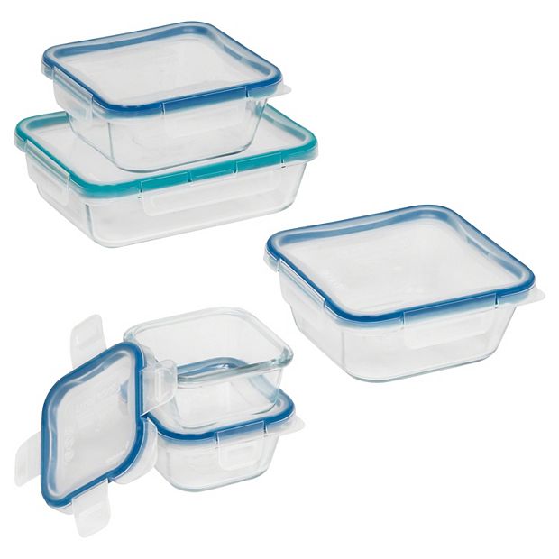  Snapware 4-Piece Total Solution Rectangle Food Storage