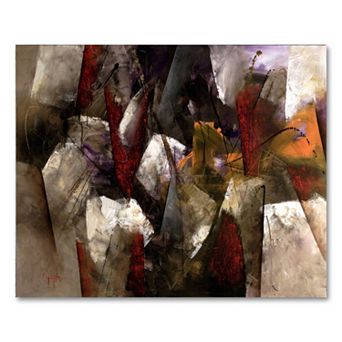 26'' x 32'' ''Abstract II'' Canvas Wall Art by Lopez